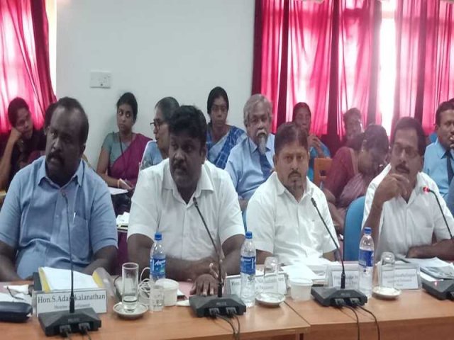 District Coordinating Committee Meeting held on 21.09.2020 at District Secretariat Vavuniya